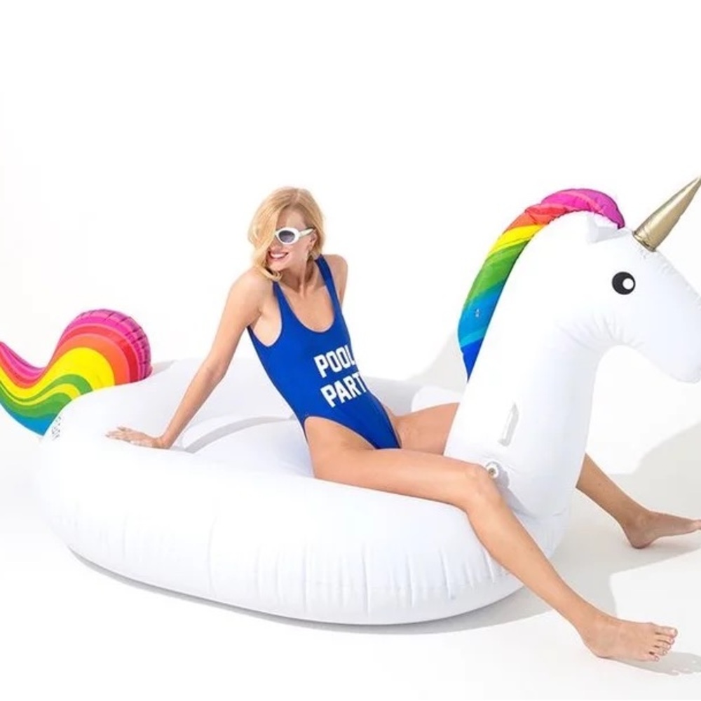 Giant Unicorn Pool Float
